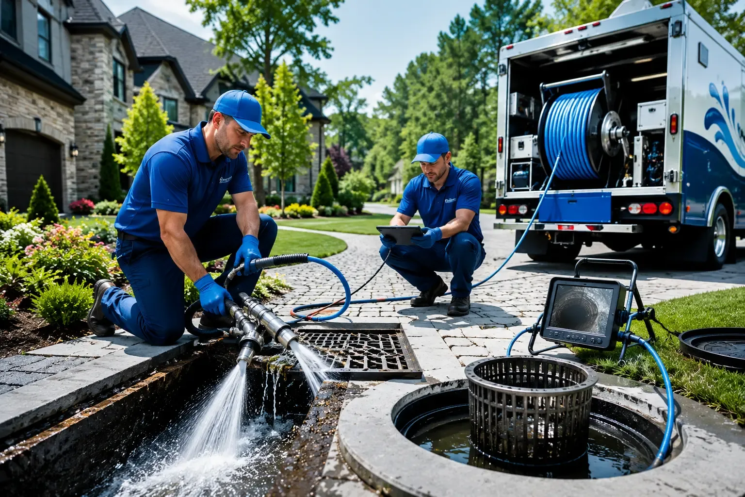 Local outdoor drain cleaning professionals in East Hanover, NJ